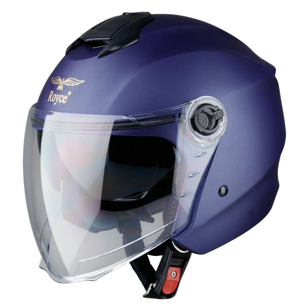 Mũ Bảo Hiểm Trùm Đầu 2 Kính Cao Cấp - Lót Tháo Rời - Đủ Size M, L, XL - Royce XH01 – Hàng Chính Hãng – Bảo Hành 12 Tháng
