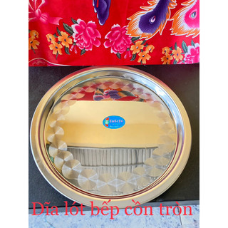 Mâm lót bếp cồn inox
