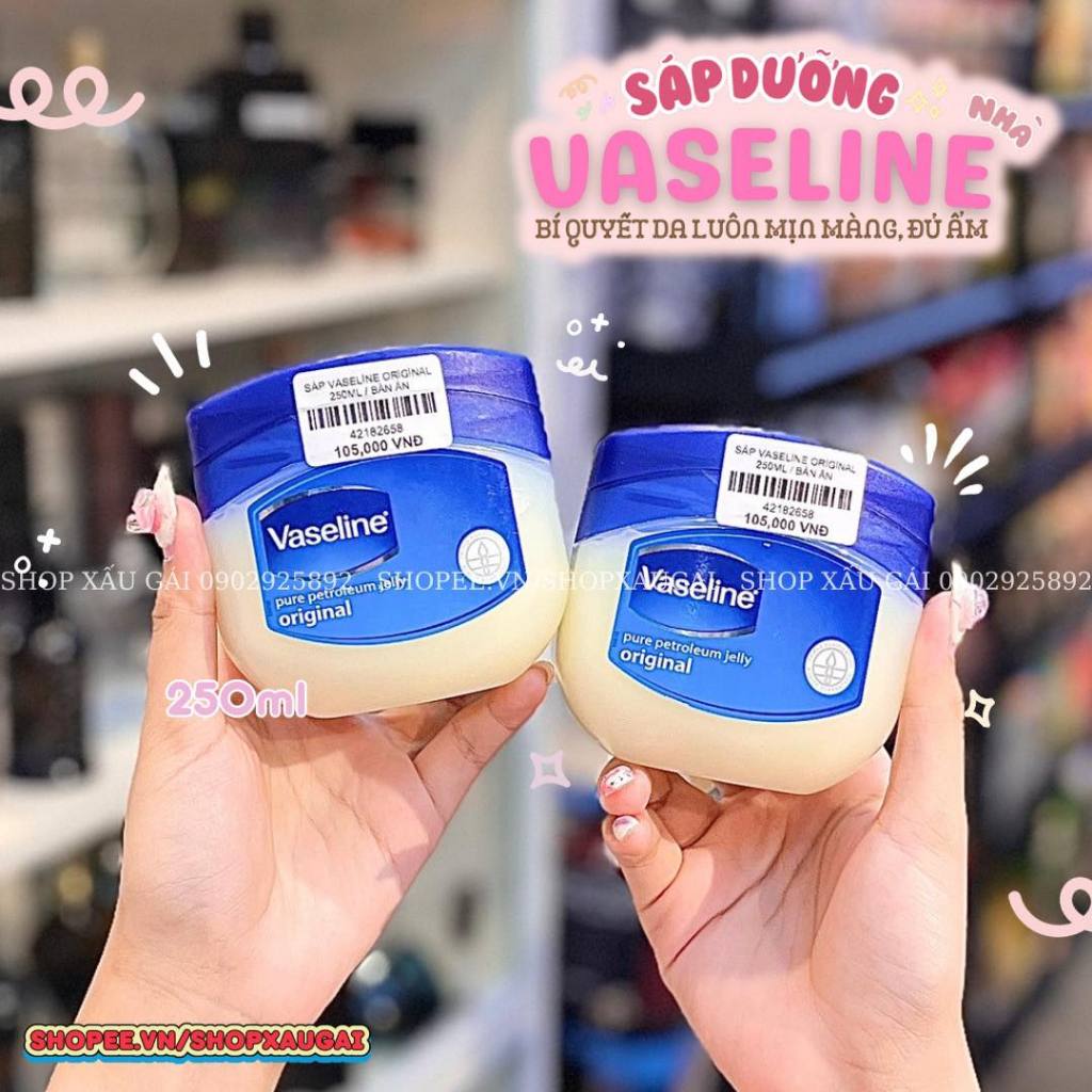 Sáp dưỡng ẩm Vaseline Blueseal 50ml / 100ml / 250ml