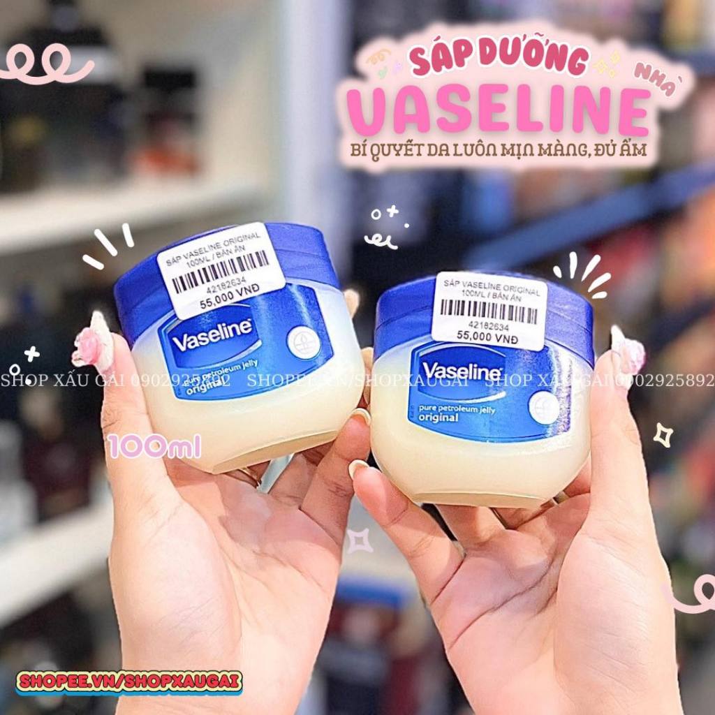Sáp dưỡng ẩm Vaseline Blueseal 50ml / 100ml / 250ml