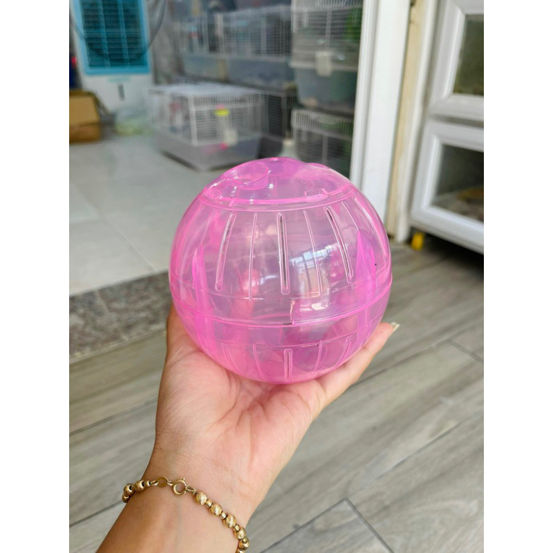 BANH CHẠY HAMSTER - NHỰA DẺO/ BÓNG CHẠY CHO HAMSTER