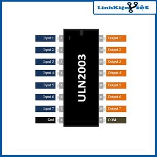 IC ULN2003 DIP16 cao cấp