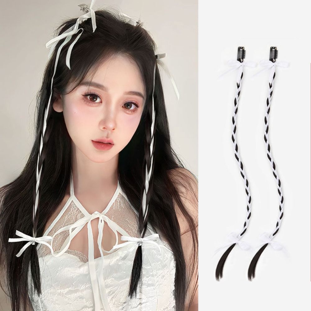 2mét ruy băng bản nhỏ 6mm cột nơ tóc