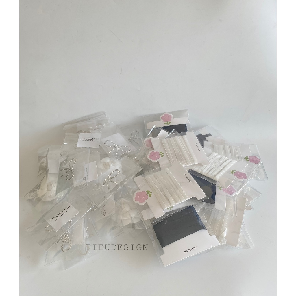 2mét ruy băng bản nhỏ 6mm cột nơ tóc