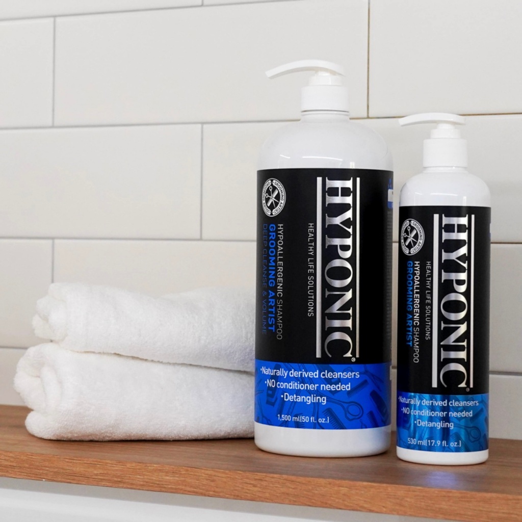 Sữa tắm cho chó cao cấp HYPONIC Grooming Artist, sạch sâu & phồng lông