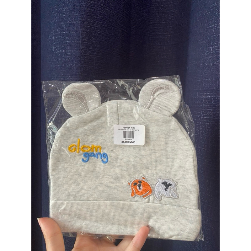 Mũ sơ sinh cho bé Domgang