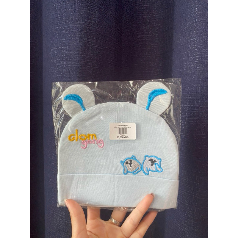 Mũ sơ sinh cho bé Domgang