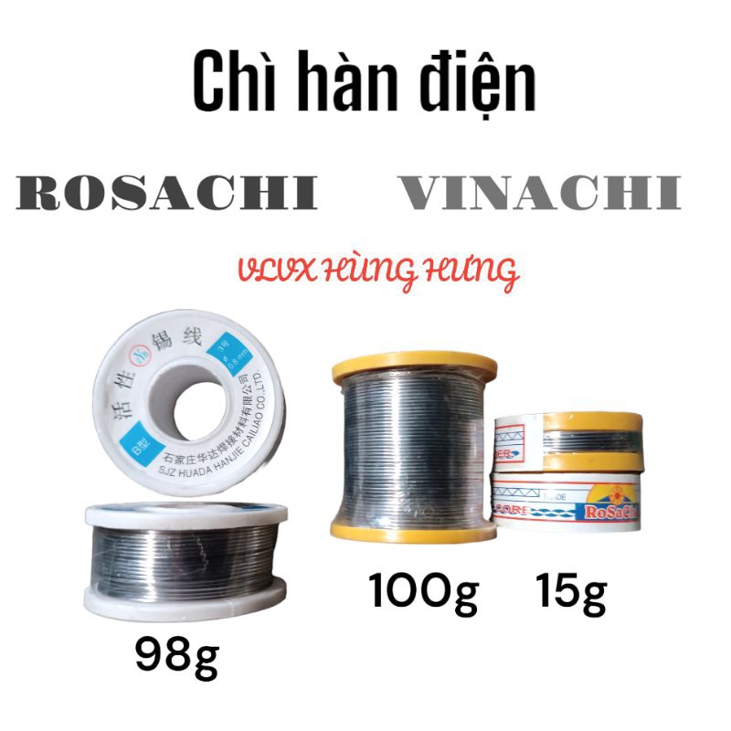 Cuộn chì hàn lớn 100g ROSACHI