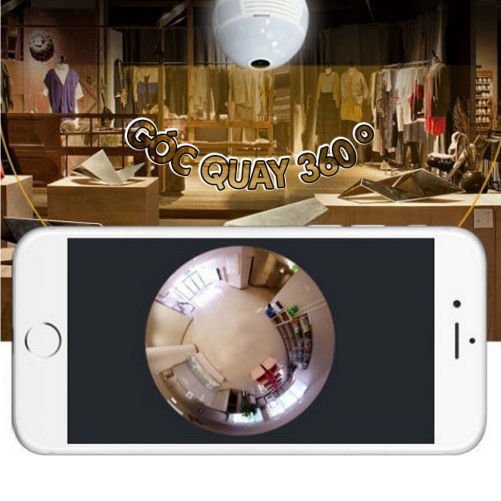 Camera Bóng Đèn VR360