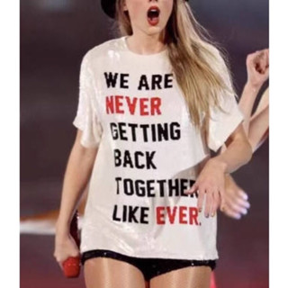 Áo thun tay lỡ Taylor Swift world tour 2023 Eras Tour A Lot Going On At The Moment cotton cao cấp form rộng