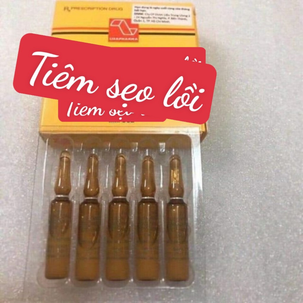 Tiêm Sẹo Lồi, Sẹp Sẹo Lồi Nisanolona Hàng Xịn Nhập Ý