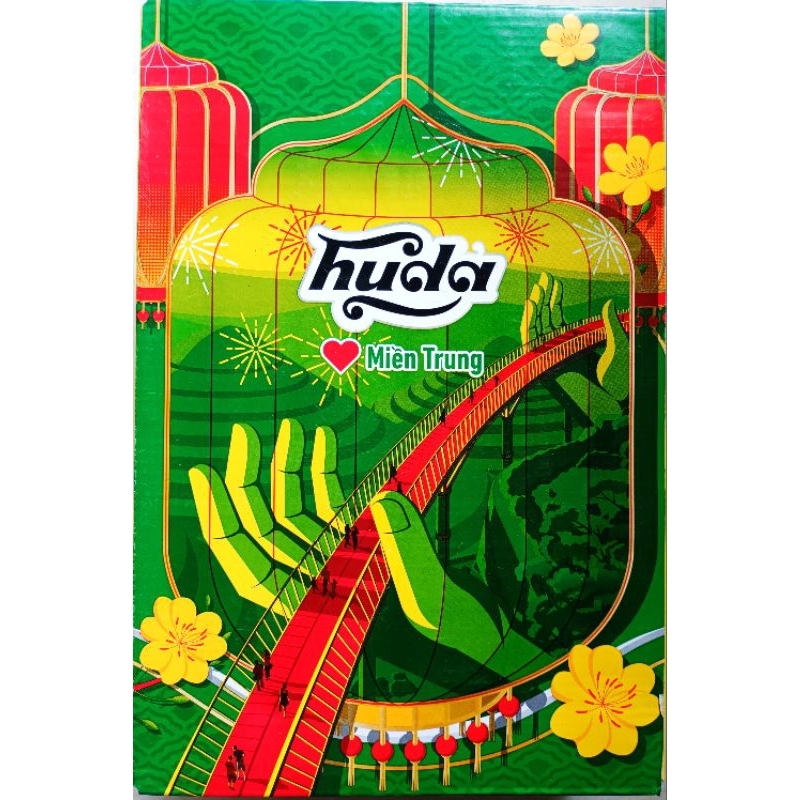 1 thùng Bia Huda - 24 lon/thùng - 330ml/lon