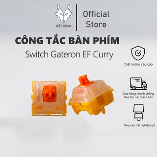 Công tắc bàn phím cơ | Switch Gateron EF Curry