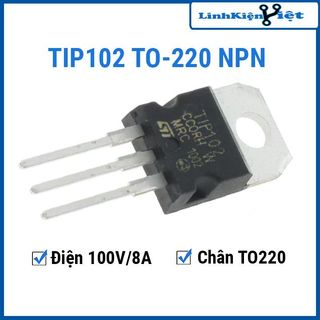 Ic tip102 to-220 npn 100v/8a darlington transistor