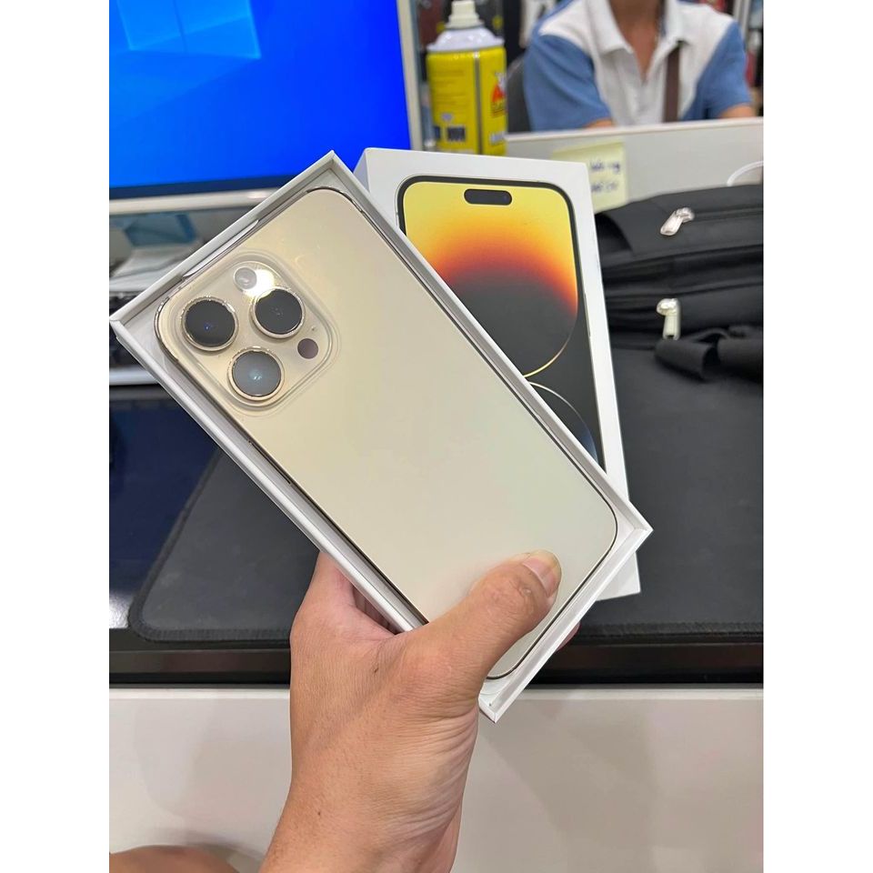 Điện thoại Iphone 14 Promax 128gb Deep Purple Lock New 100%