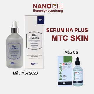 Serum HA Cấp Ẩm, Làm Trắng Da (Mẫu Mới) Chính Hãng MTC SKIN