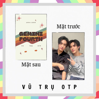 (GEMINIFOURTH)Set 9 card bo góc GEMINIFOURTH
