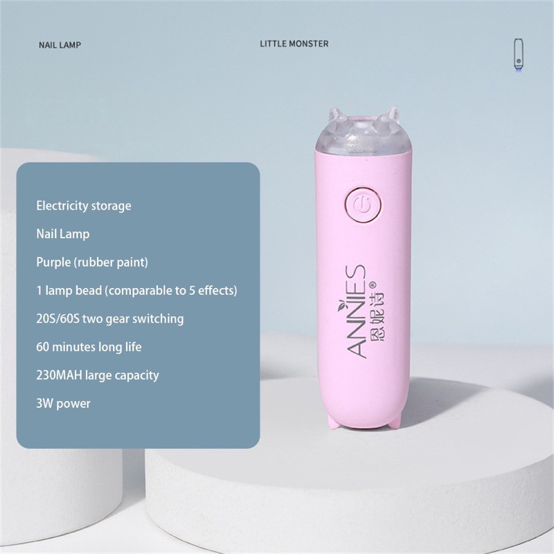 Đèn Hơ Mini-Hơ Một Ngón-Sơn Gel