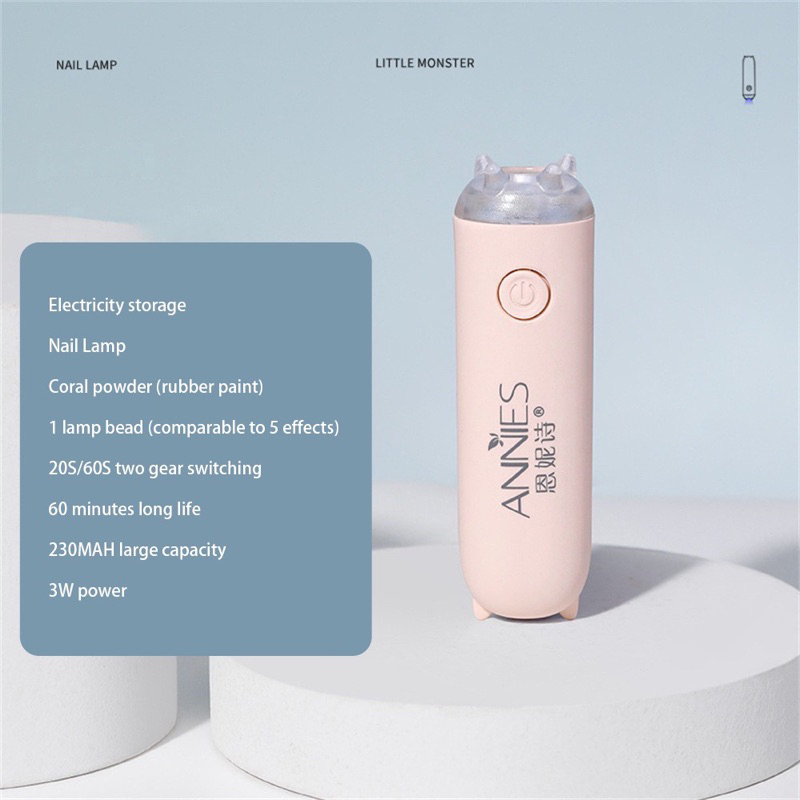 Đèn Hơ Mini-Hơ Một Ngón-Sơn Gel