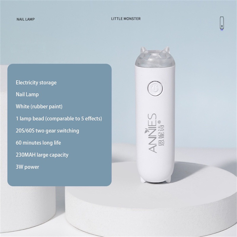 Đèn Hơ Mini-Hơ Một Ngón-Sơn Gel