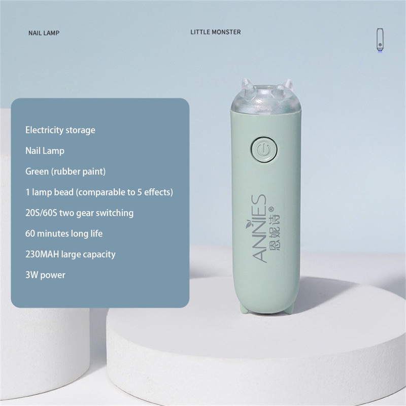 Đèn Hơ Mini-Hơ Một Ngón-Sơn Gel