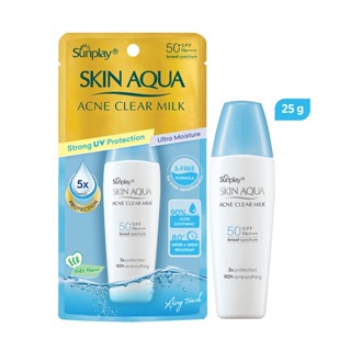 Sữa chống nắng dưỡng da ngừa mụn Sunplay Skin Aqua Acne Clear SPF 50