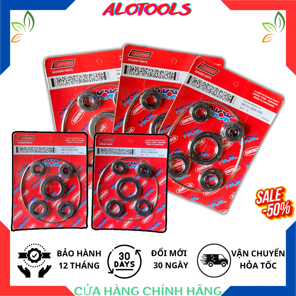 Bộ phớt mâm điện 6 chi tiết Hàng INDONESIA chất lượng cao|Phụ tùng xe máy cao cấp