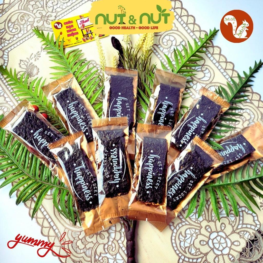 Rong biển kẹp hạt Nut&Nut mix hạt ngũ cốc dinh dưỡng giảm cân bánh ăn kiêng healthy eat clean không đường