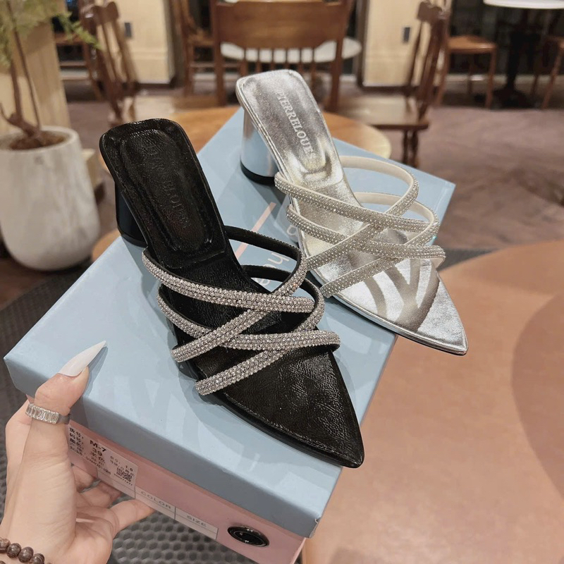 GUỐC GÓT VUÔNG TRÒN GIÂY ĐAN ĐÁ 😍