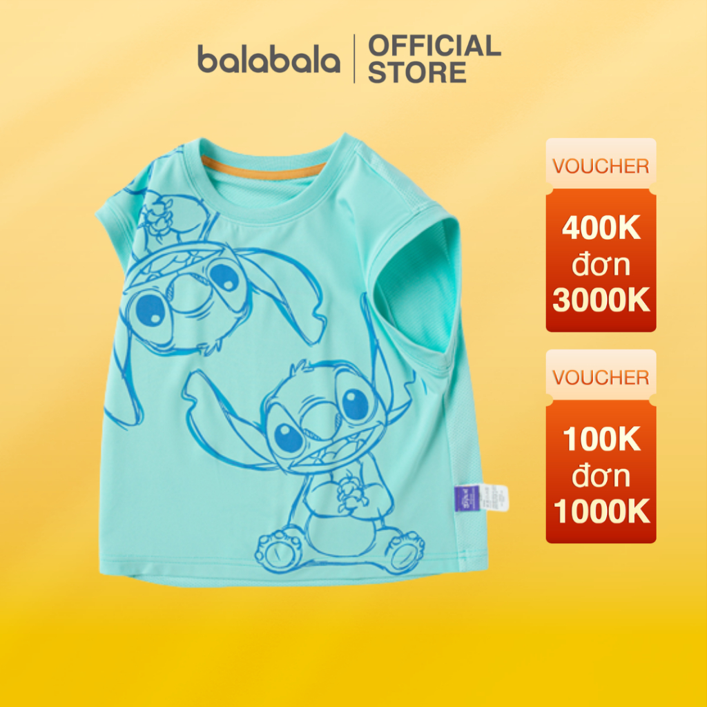 Áo sát nách bé trai họa tiết hoạt hình  BALABALA - TODDLER 201223122108