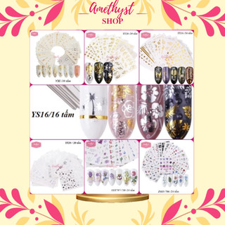 Set Bộ Sticker Dán Trang Trí Móng - Nhóm 1