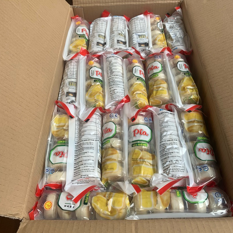 Bánh Pía Mini Sầu Riêng 1 Gói 5 Bánh