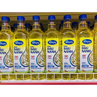 Dầu đậu nành simply 1l date 10/2025
