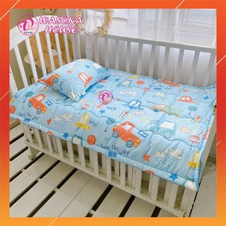 Bộ gối nệm cho bé đi học vải Tencel cực mềm mát, nhiều kích thước