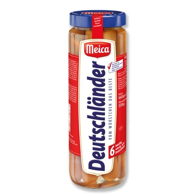 Xúc xích Meica Trueman's American Style Hot Dog, Meica Deutschlander,Meica Mini Wini Singles