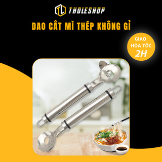 Dao cắt sợi mì, dụng cụ cắt mì chuyên dụng cán inox không gỉ tholeshop 12339