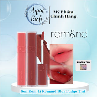 Son Kem Siêu Lì Romand Blur Fudge Tint - Dewyful Water Tint  [01 - 02 - 03 - 07 - 08 - 11 - 16]