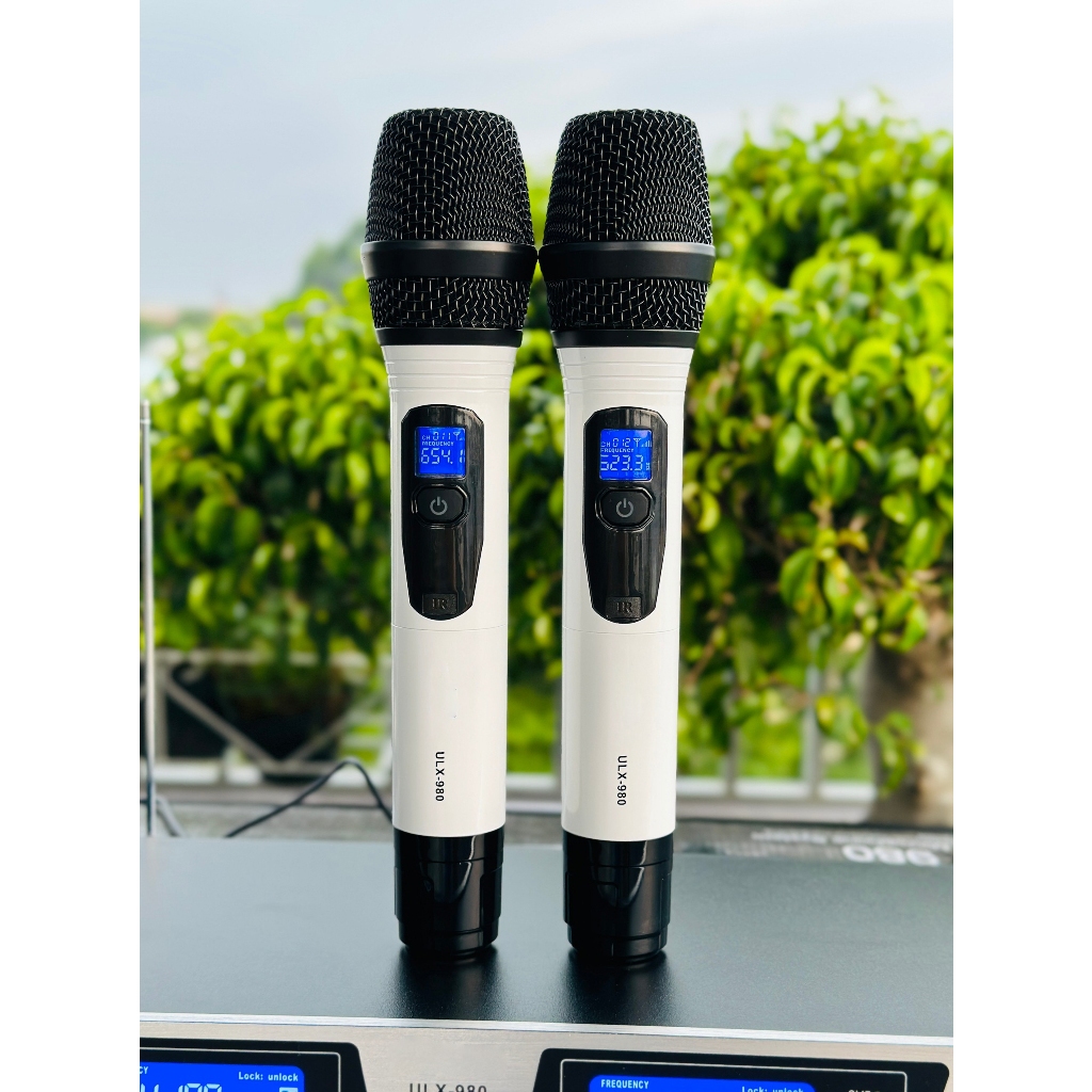CTY MT Micro Không dây ULX 980 không hú rè rít mic cực hút nhẹ âm chuẩn siêu hay bảo hành 12 tháng