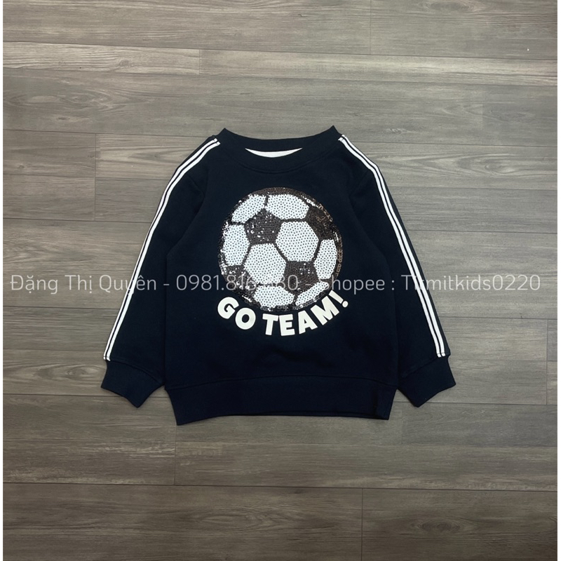 Áo nỉ h.m dư xịn biến hình bé trai 2-10y