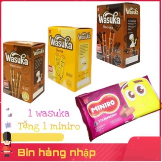 Bánh Wasuka Hương Cappuccino Hộp 20 cây Nhập Từ Indonesia