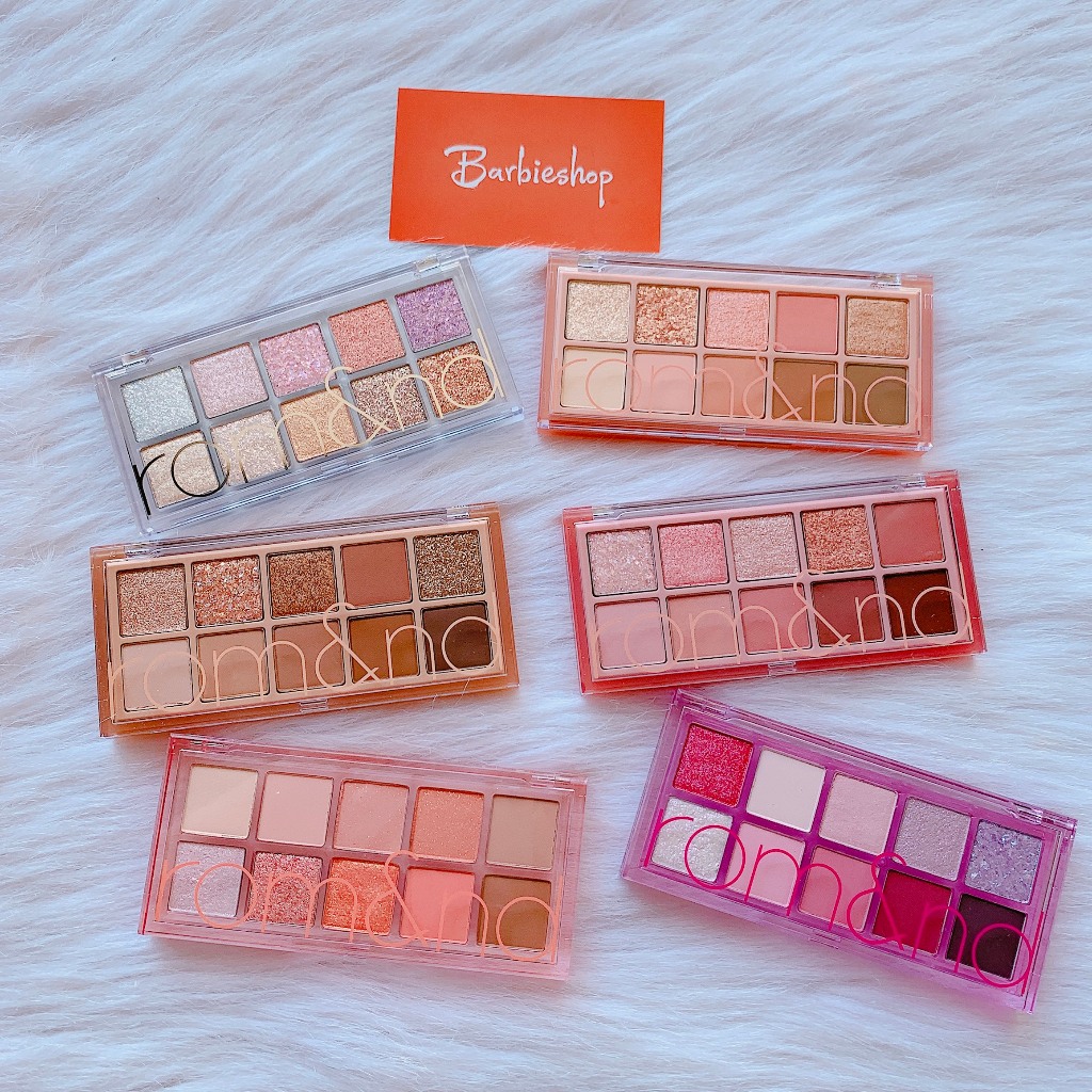 Bảng Phấn Mắt 10 Ô Romand Better Than Eye Palette   Màu mắt ROMAND