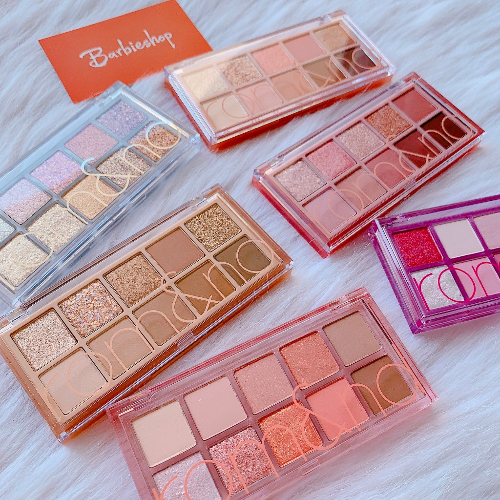 Bảng Phấn Mắt 10 Ô Romand Better Than Eye Palette   Màu mắt ROMAND