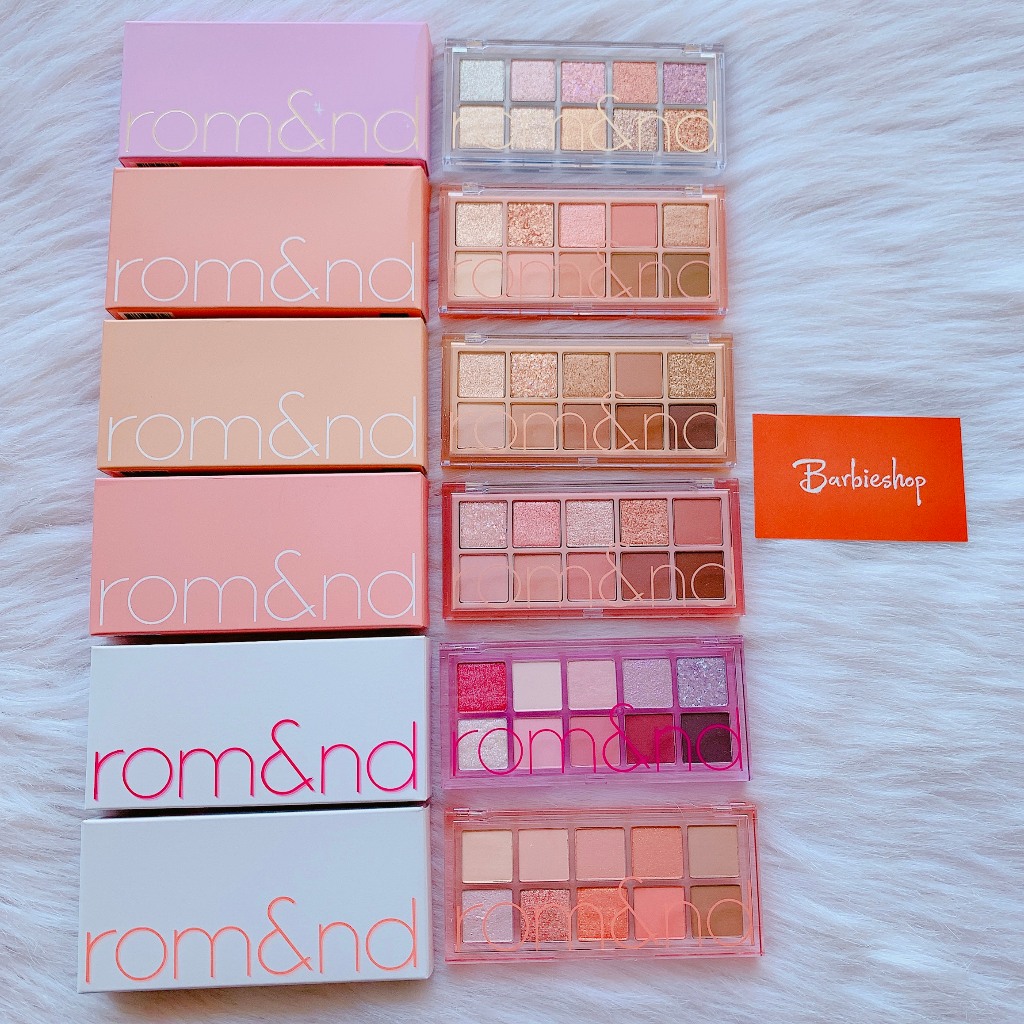 Bảng Phấn Mắt 10 Ô Romand Better Than Eye Palette   Màu mắt ROMAND
