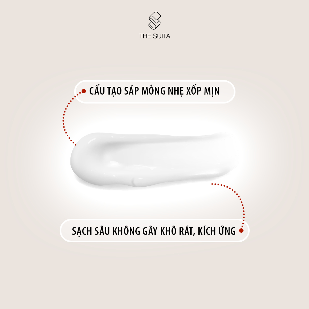 Sáp tẩy trang rửa mặt The Suita sạch sâu, da khỏe sáng hồng 60g