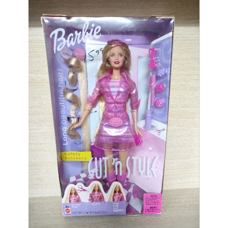 Búp bê barbie cut n style 2000s
