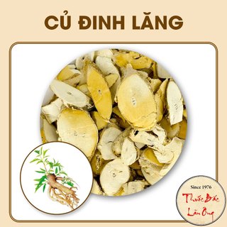 Rễ đinh lăng khô thái lát 1kg, củ đinh lăng khô, thơm, sạch - Lãn Ông