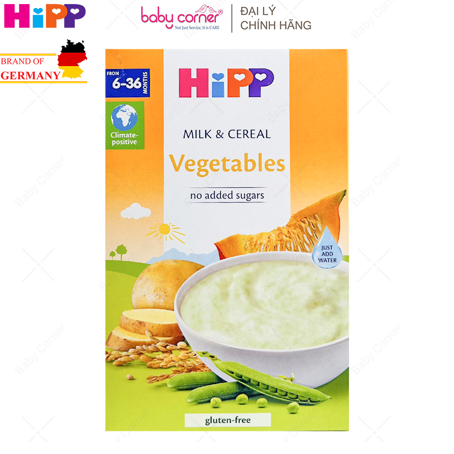 [Date 31/08/2024] Bột Ăn Dặm HiPP Vegetables - Rau Củ Tổng Hợp Cho Bé Từ 6 Tháng Tuổi
