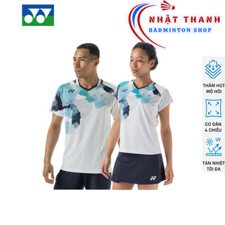 Áo cầu lông nam nữ yonex nt300 mới thoáng khí áo tập luyện và thi đấu nhật thanh badminton