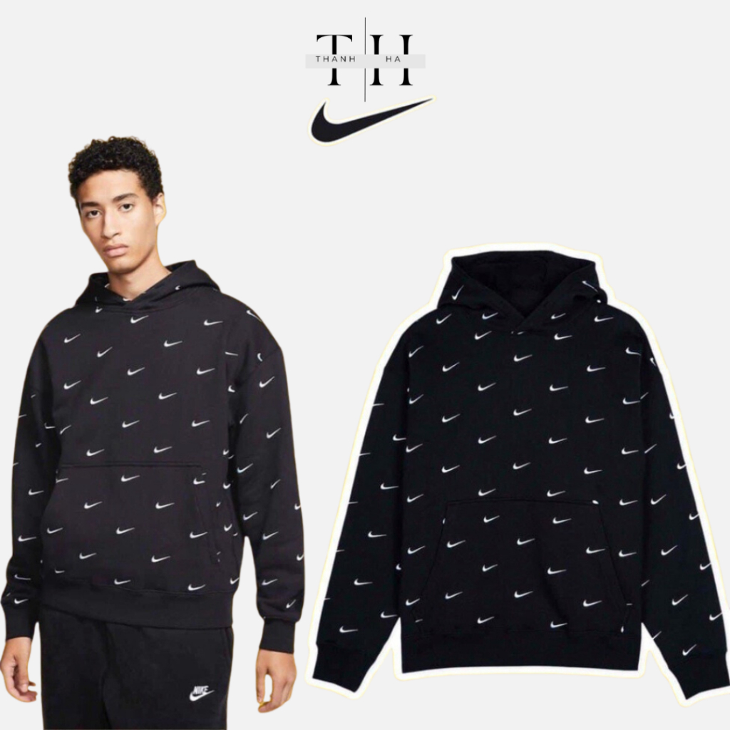 Áo Hoddie Nike Mũ 2 Lớp Siêu Ấm Siêu Dày Siêu Đẹp Tôn Dáng Phong Cách Hàn Quốc Hottrend 2023