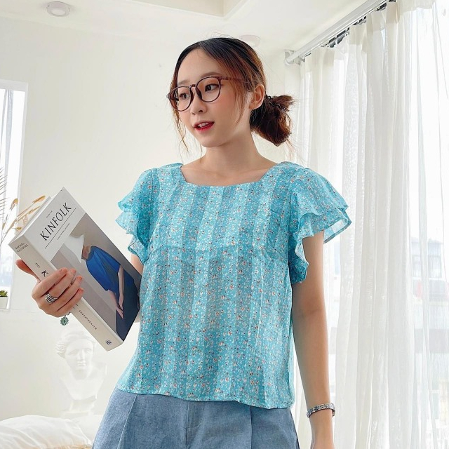 ÁO KIỂU BÈO XINH XĂN